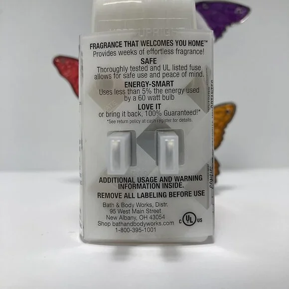 NEW BUTTERFLY TRIO Wallflowers Fragrance Plug NWT Bath Body Works 1 FREE Bulb - Picture 2 of 2